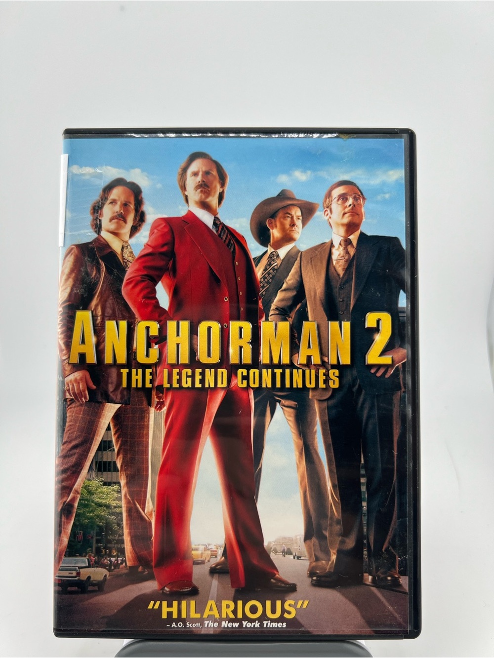 📀Anchorman 2 DVD - Red Suit Movie Cover
